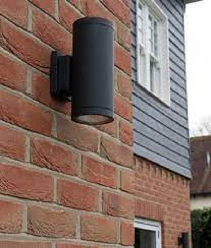 SEER wall lights Cylinder Shape Fancy LED Light for Wall IP65 Waterproof Exterior Wall Lamp 10 Watts Warm White Outdoor Wall Lights for ElevationGarden Patio Lights PACK 1 - Image 3