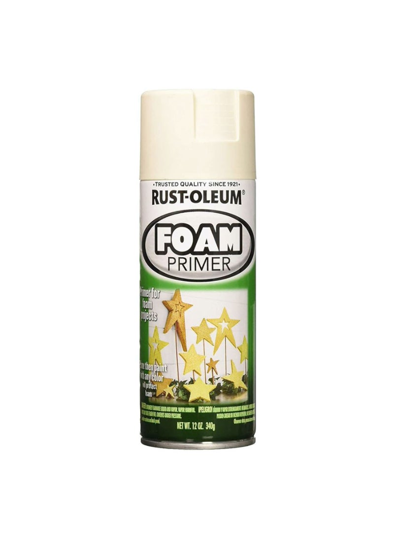 RUST-OLEUM رش طلاء أساس رغوي من راست-أوليوم (340 جرام، رش مسطح)
