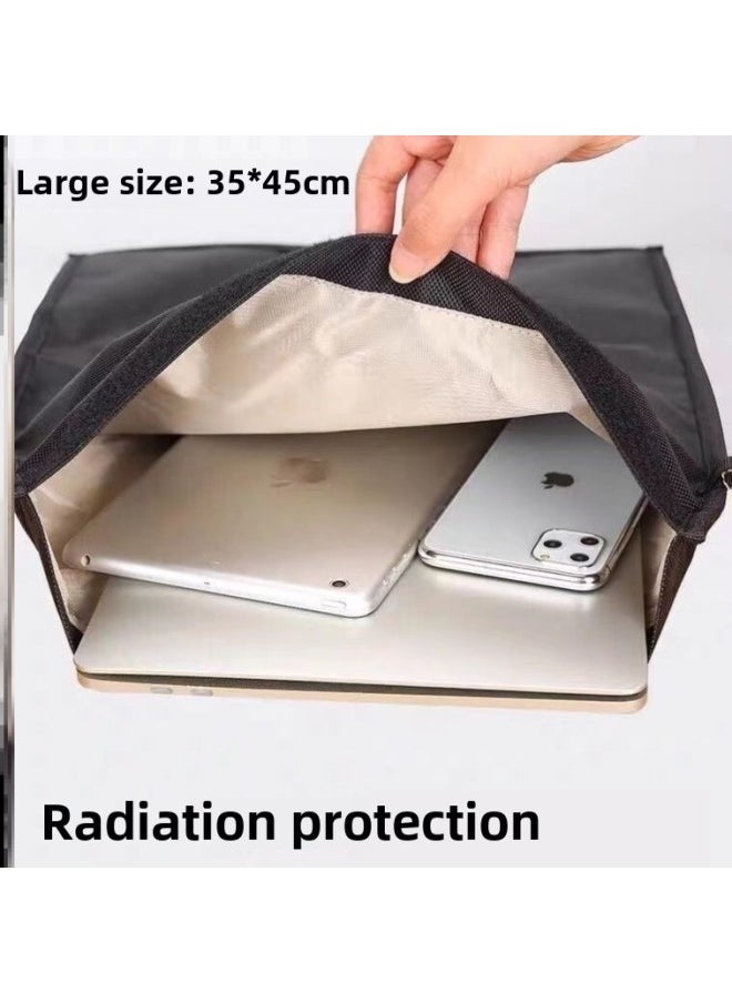 Generic - Pregnant Women Anti-radiation Mobile Phone Case Mobile Phone Signal Physical Shielding Box Anti-metal Detector Shielding Bag Computer Bag-Color:6.5inch (special Shot Of Metal Detection) - Image 1