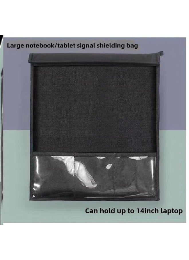 Generic - Pregnant Women Anti-radiation Mobile Phone Case Mobile Phone Signal Physical Shielding Box Anti-metal Detector Shielding Bag Computer Bag-Color:6.5inch (special Shot Of Metal Detection) - Image 1