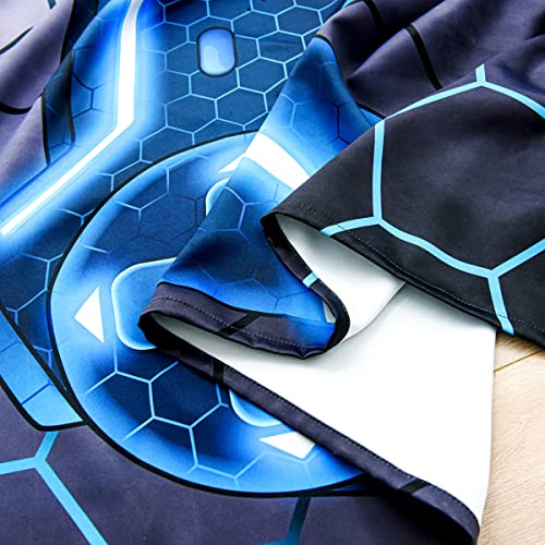 NTBED Game Console Blackout Curtains Drapes for Kids Bedroom Play Room 2 Panels Darkening Grommets Window Treatment, 42Wx63L, Blue - Image 5