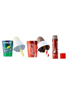 Lip Smacker Coca Cola Collection, Lip Balm For Kids - Coca-Cola & Sprite, Trio  - Image 2