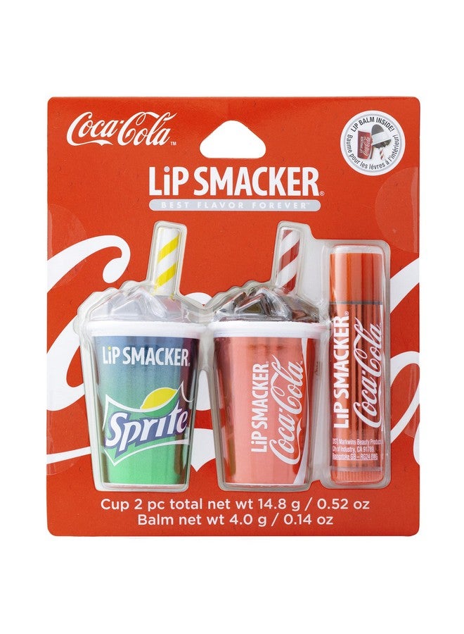 Lip Smacker Coca Cola Collection, Lip Balm For Kids - Coca-Cola & Sprite, Trio