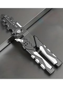 rocooart Multifunctional Wire Stripper, Universal Wire Cutter Tool for Wire Splitting, Twisting, Cutting, Stripping, Crimping, Peeling Pliers, Wrench, Home Improvement, Electrical Tools  - Image 1