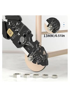 rocooart Multifunctional Wire Stripper, Universal Wire Cutter Tool for Wire Splitting, Twisting, Cutting, Stripping, Crimping, Peeling Pliers, Wrench, Home Improvement, Electrical Tools  - Image 2