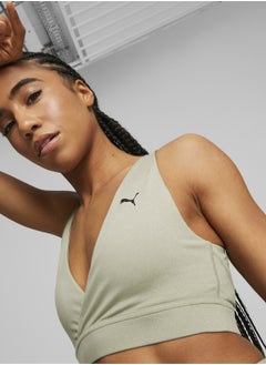 PUMA Yogini Womens Mid Impact Crossover Training Bra  - Image 1