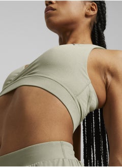 PUMA Yogini Womens Mid Impact Crossover Training Bra  - Image 3