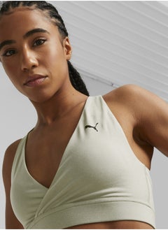 PUMA Yogini Womens Mid Impact Crossover Training Bra  - Image 4