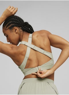 PUMA Yogini Womens Mid Impact Crossover Training Bra  - Image 2
