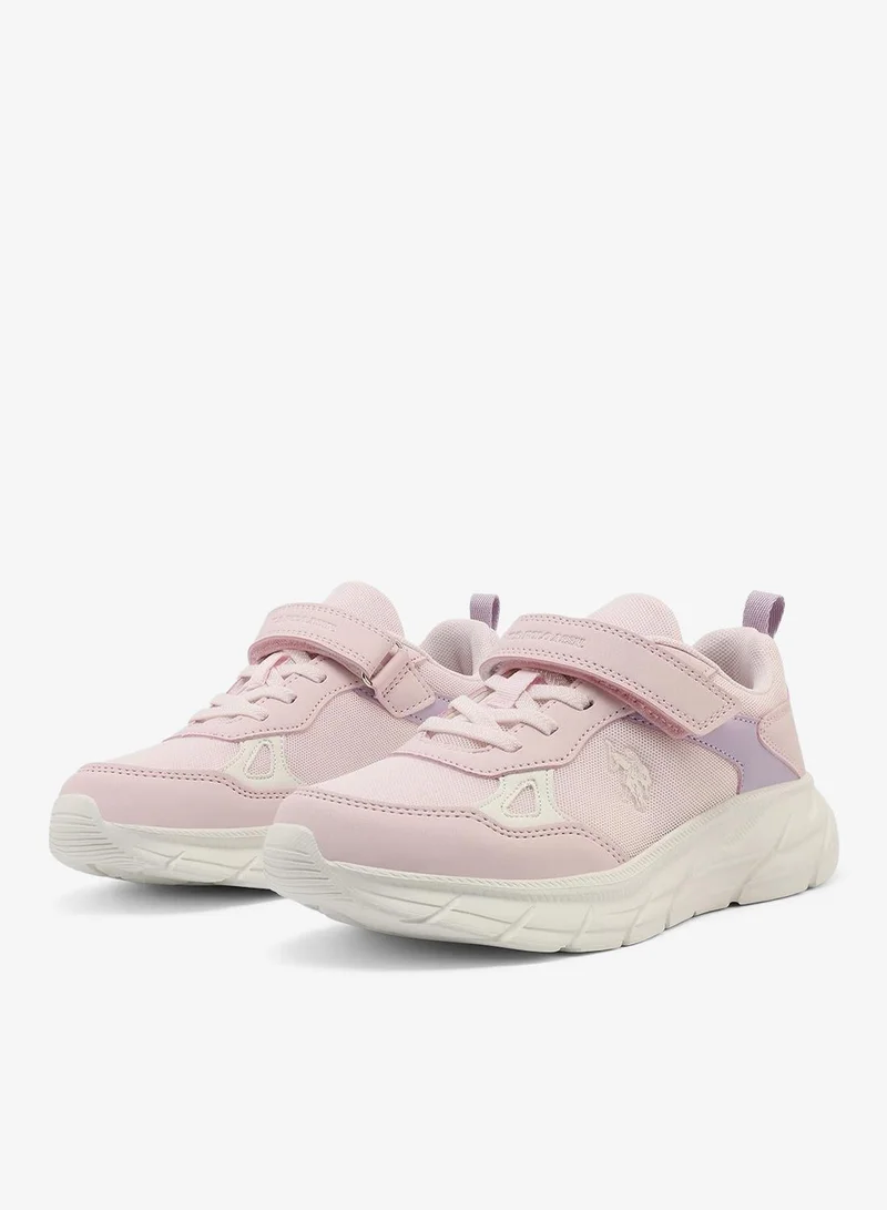 U.S. Polo Assn. 6P PULAS JR GLB 6FX GIRL OD_POWDER Pulas Jr Kids Casual Shoes - Powder for Women | Best Price UAE