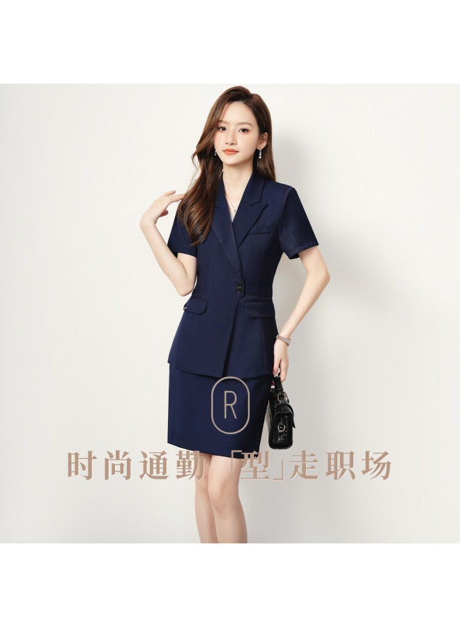 ROMON Women'S Suit, Business Casual, Elegant And Versatile Two-Piece Set For Work Commute - Image 5