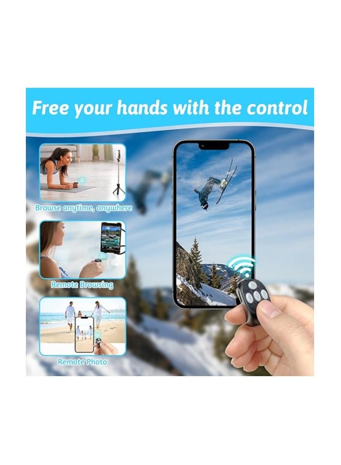 Fingertip Bluetooth Scrolling Ring Remote – Rechargeable, Hands-Free Control for TikTok, e‑Reading  Camera – Compatible with Android  iOS - Image 4