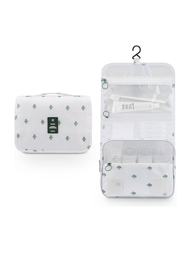 Hanging Toiletry Bag - Large Cosmetic Makeup Travel Organizer for Men & Women with Sturdy Hook - Image 4