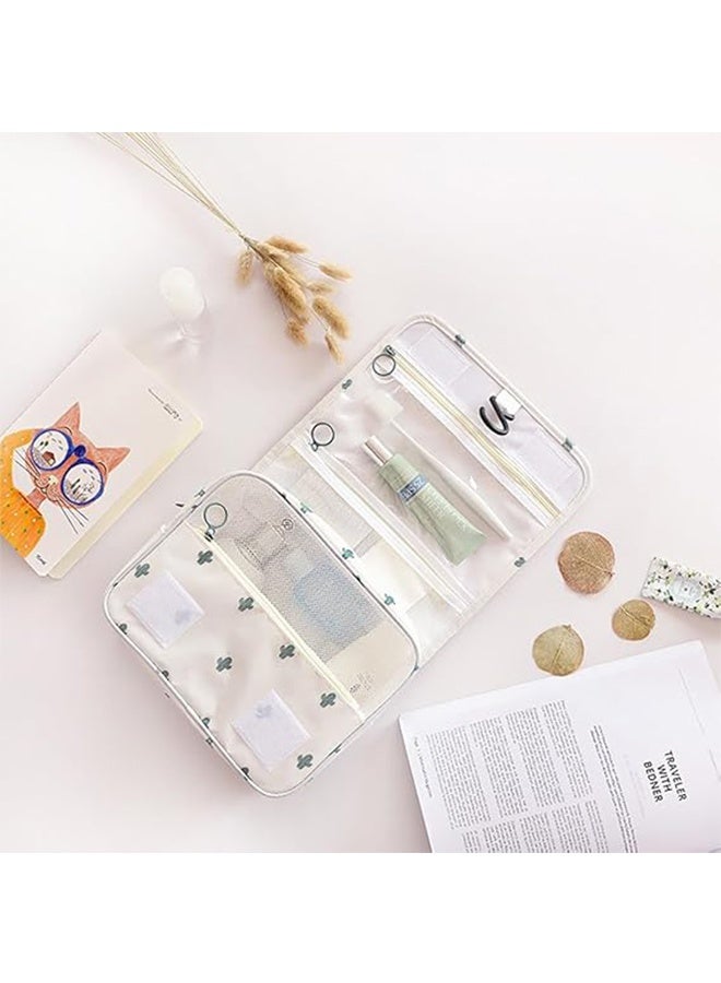 Hanging Toiletry Bag - Large Cosmetic Makeup Travel Organizer for Men & Women with Sturdy Hook - Image 3