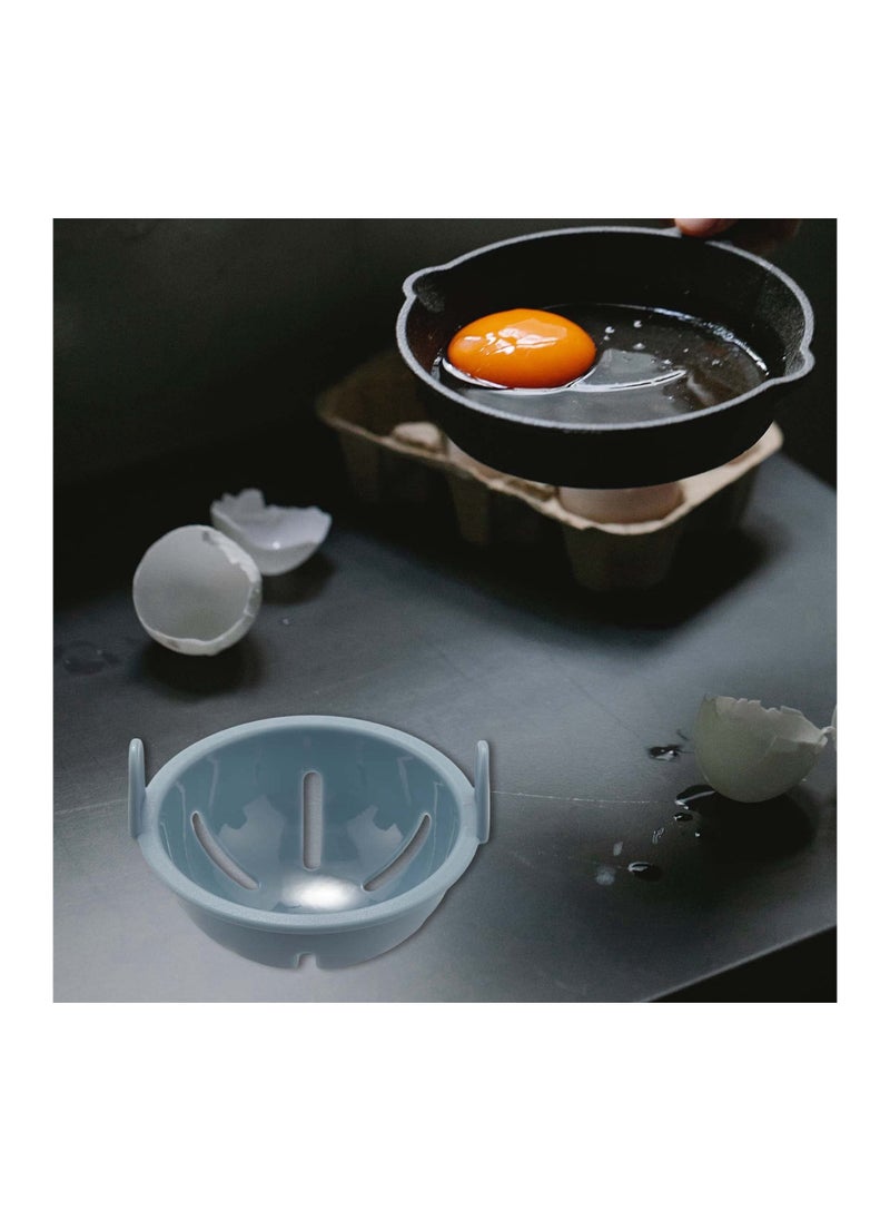 SYOSI - Microwave Egg Poacher, Poached Egg Cooker, Egg Maker Poached Egg Steamer Kitchen Gadget Mother Day Gift, Safe and Easy to Clean, High Temperature Resistant, Poacher for Breakfast Sandwiches(1 Pack) - Image 1