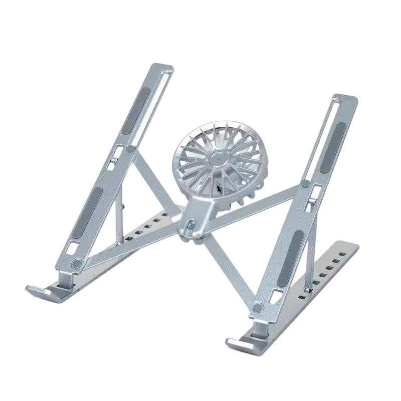 Aluminum Alloy Laptop Stand, Foldable, Portable Heat Dissipation Base, Adjustable Height, for Desktop - Image 5