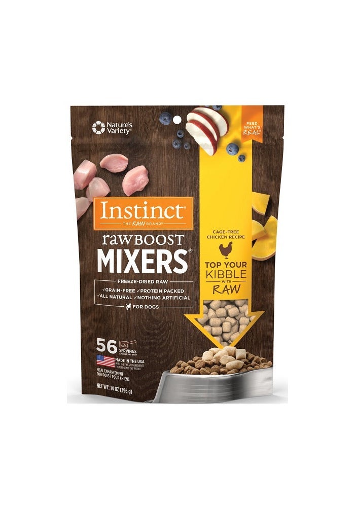 Instinct Raw Boost Mixers Chicken Freeze Dried Dog Food Topper - 6OZ - Image 1