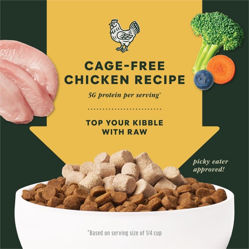 REF. Instinct Raw Boost Mixers Chicken Freeze Dried Dog Food Topper - 6OZ - Image 5