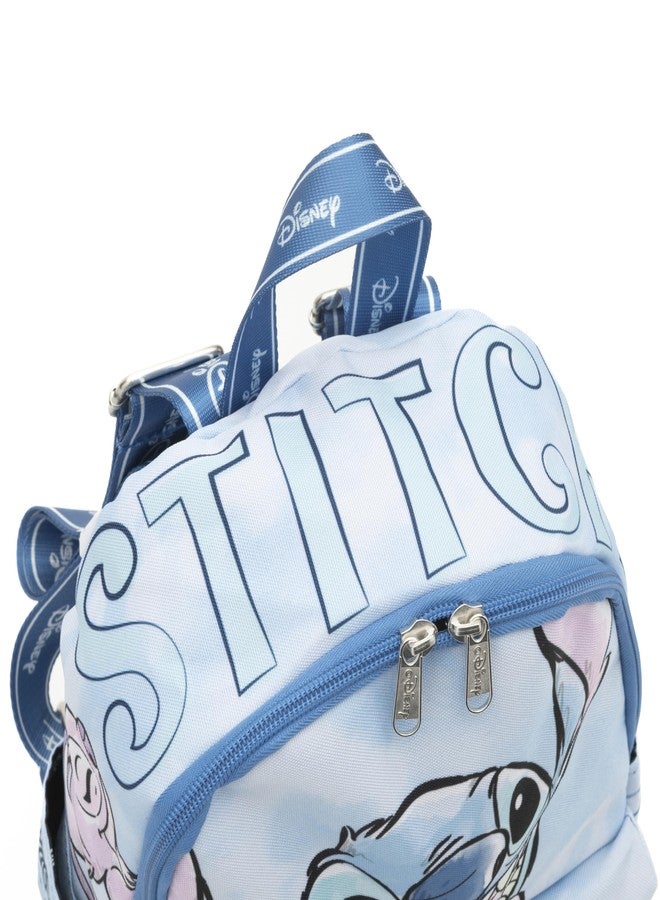 Wondapop - Stitch 13"" Nylon Daypack, Blue - Image 5