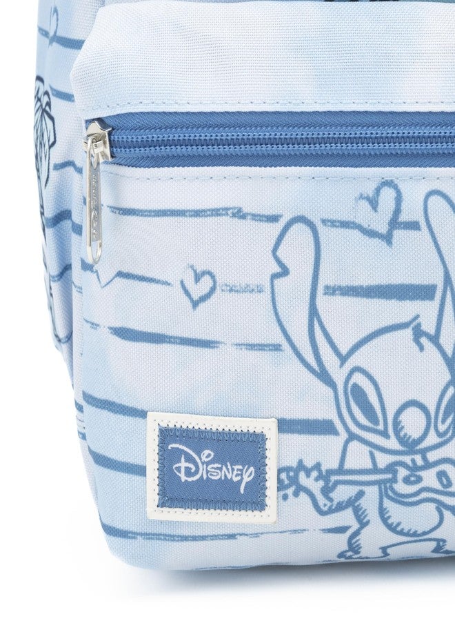 Wondapop - Stitch 13"" Nylon Daypack, Blue - Image 4