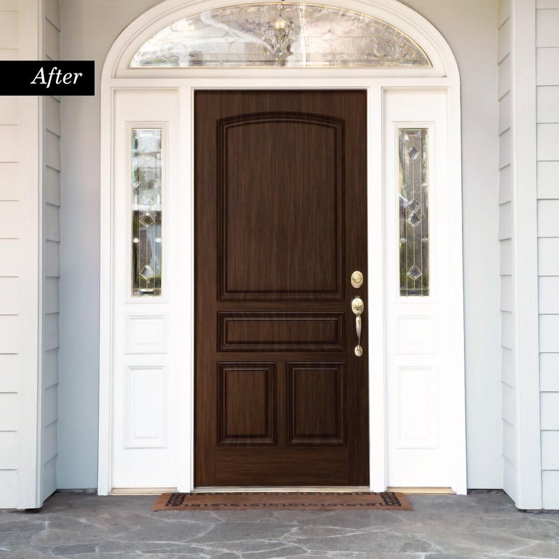 Giani Wood Look Paint Kit for Front & Interior Doors (Black Walnut) - Image 2