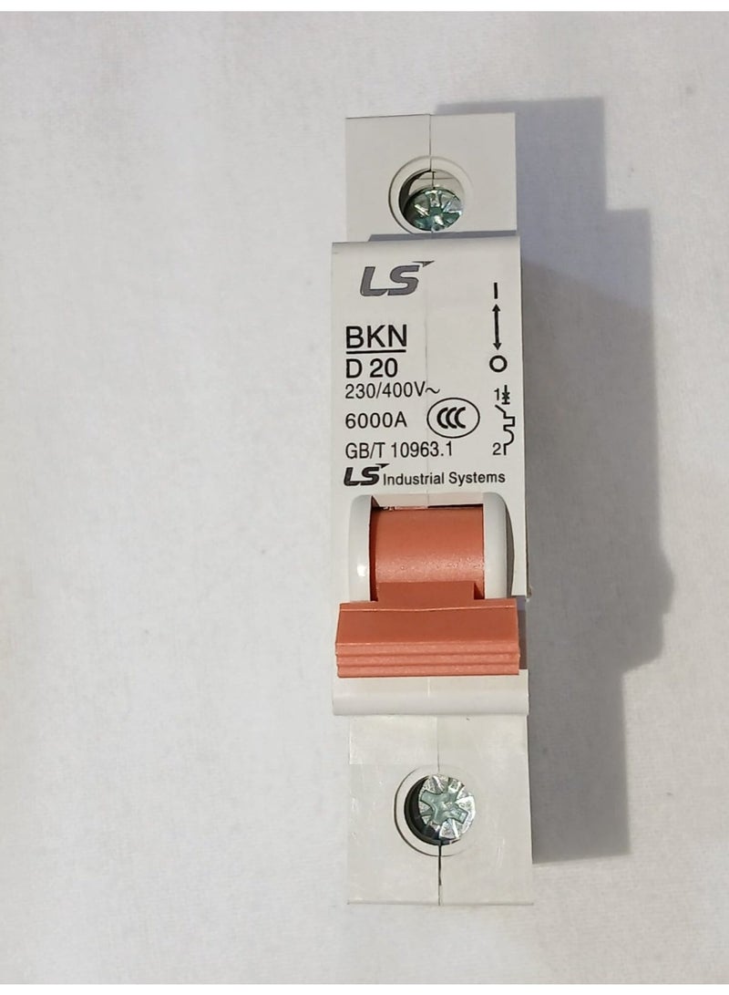 إل أس قاطع دائرة مصغر (MCB) BKN D20 - Image 2
