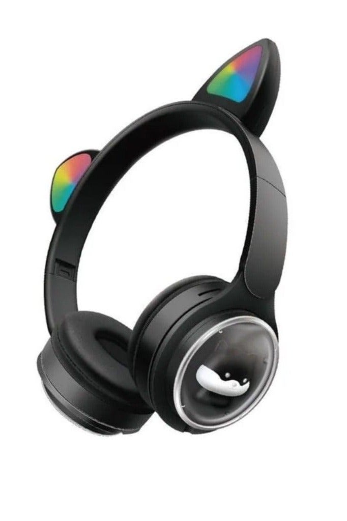 M31 Bluetooth Headphones High-quality stereo sound with RGB lighting - Supports TF card and FM radio - Foldable and comfortable for long-time use  - Image 1