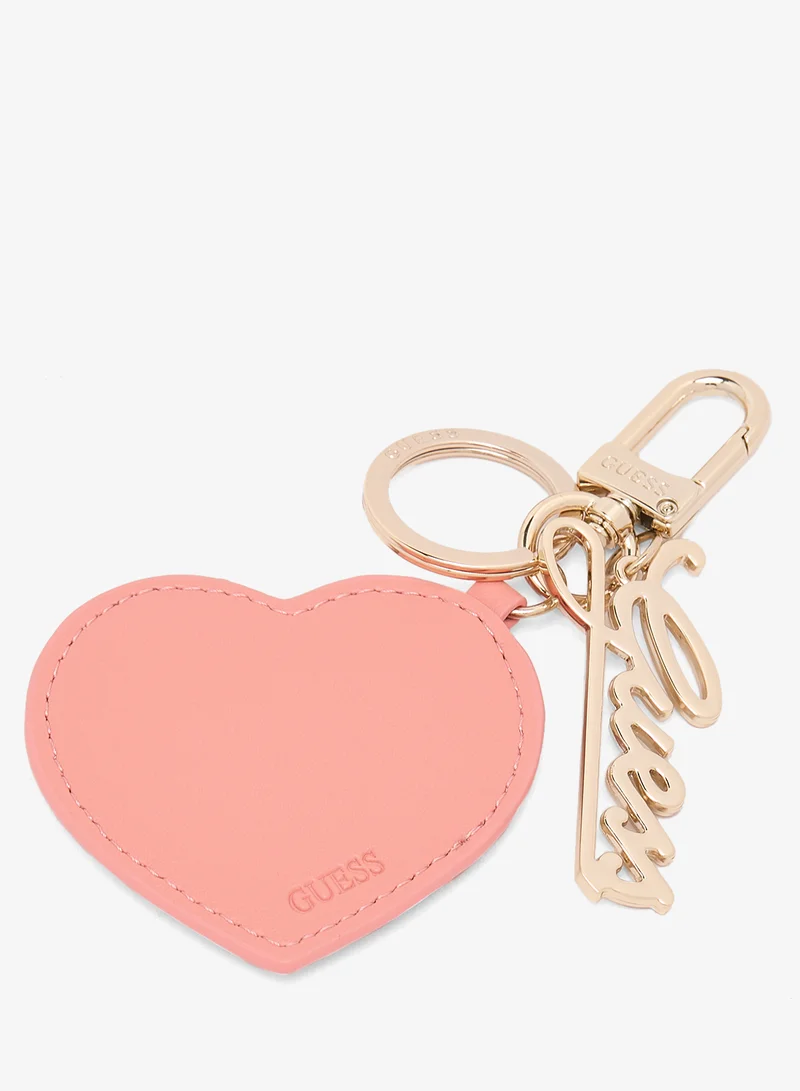 Guess Heart Keychain