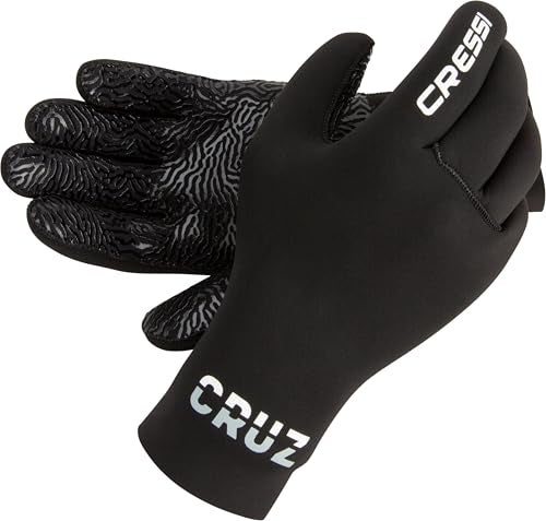 Cressi Cruz 3 mm (Black), Black, Small - Image 1