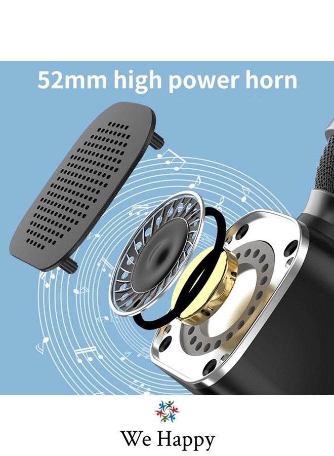 We Happy 3 in 1 Portable Handheld Mic with Speaker Toy Wireless Karaoke Rechargeable Bluetooth Electronic For Kids - Image 4