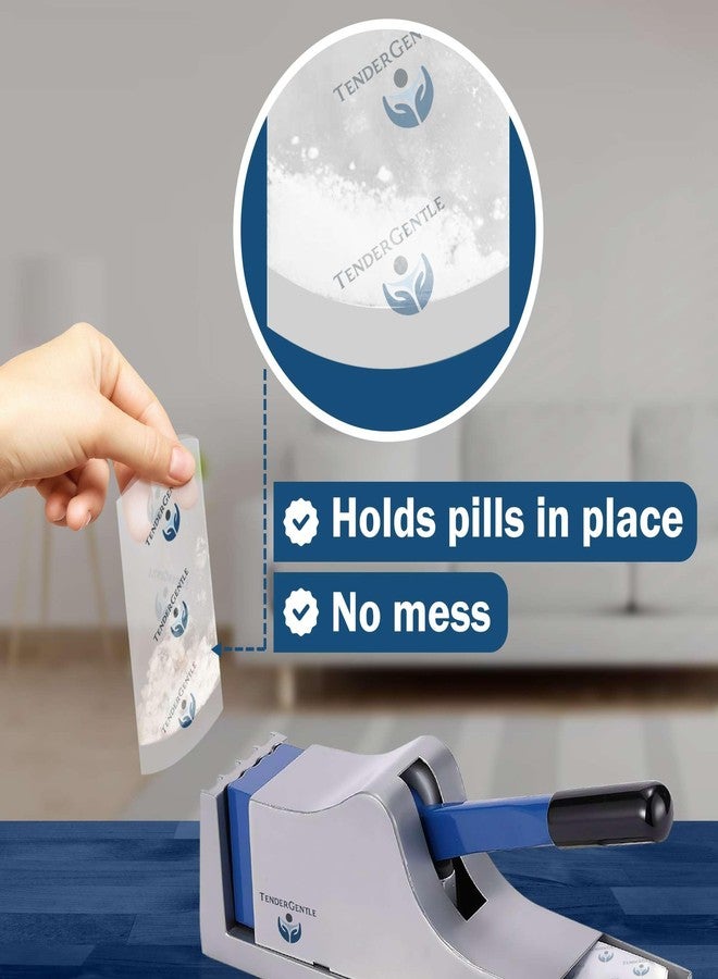 TenderGentle Pill Crusher Pouches - 50 Pack - Pill Crusher Pouches for Home Use, Hospitals, and Nursing Homes - Image 3