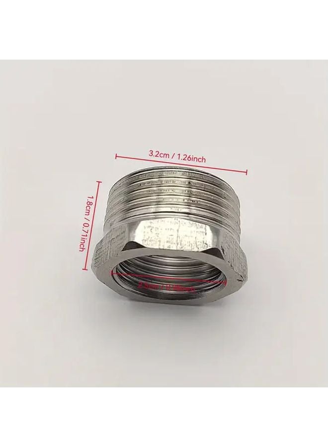 Hexagonal Stainless Steel Reducer Fitting Type B 1 2 3 8 1 2 3 4 1 2 1 3 4 1 Inch Universal Thread Standard - Image 4