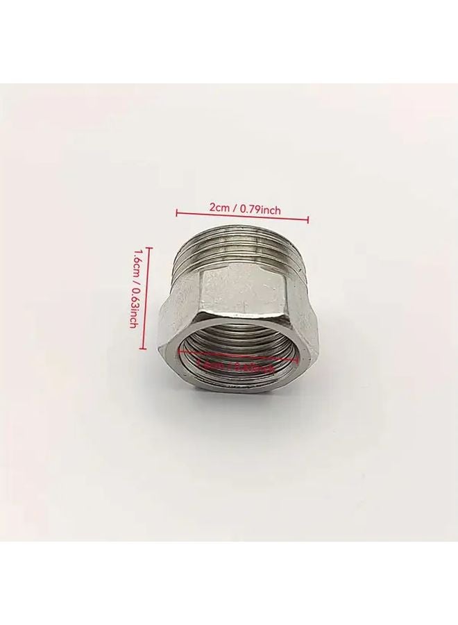 Hexagonal Stainless Steel Reducer Fitting Type B 1 2 3 8 1 2 3 4 1 2 1 3 4 1 Inch Universal Thread Standard - Image 3
