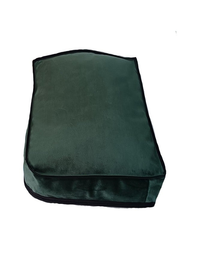 Washable Cat Bed Rabbit and Hamster Bed with Soft Velvet for Sleeping (15.3''L X 12.2''W X 2.5''TH) - Image 1