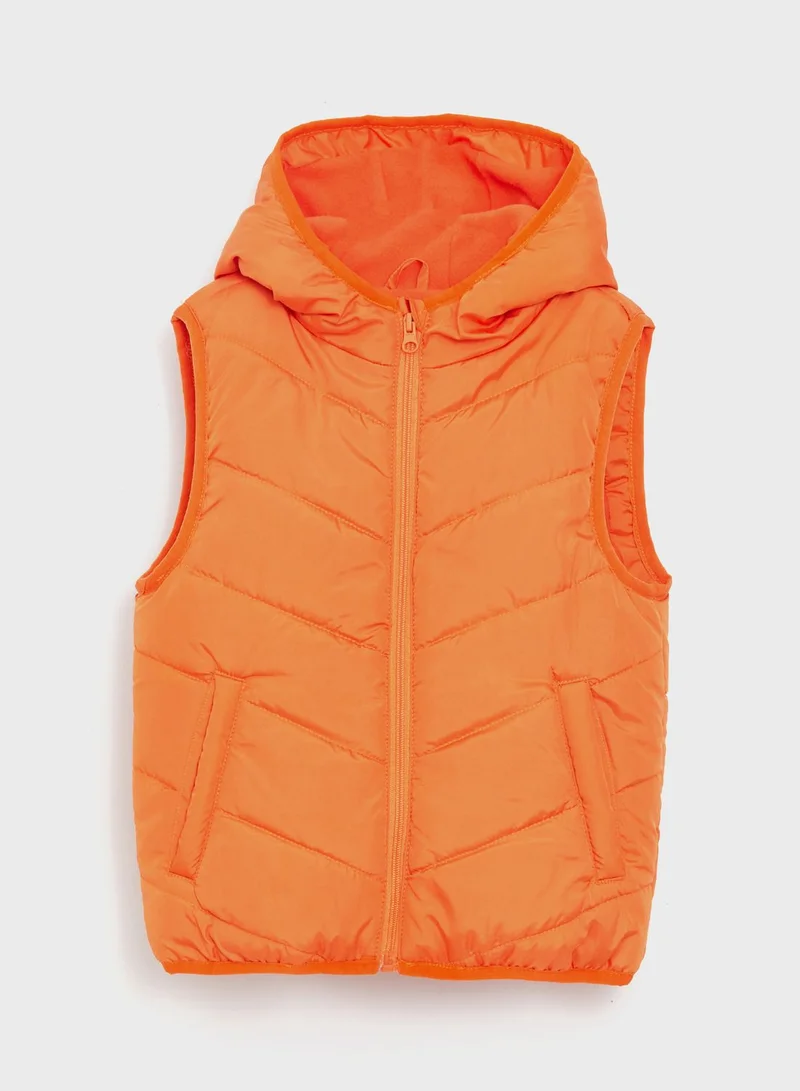 LC WAIKIKI Kids Hooded Puffer Vest