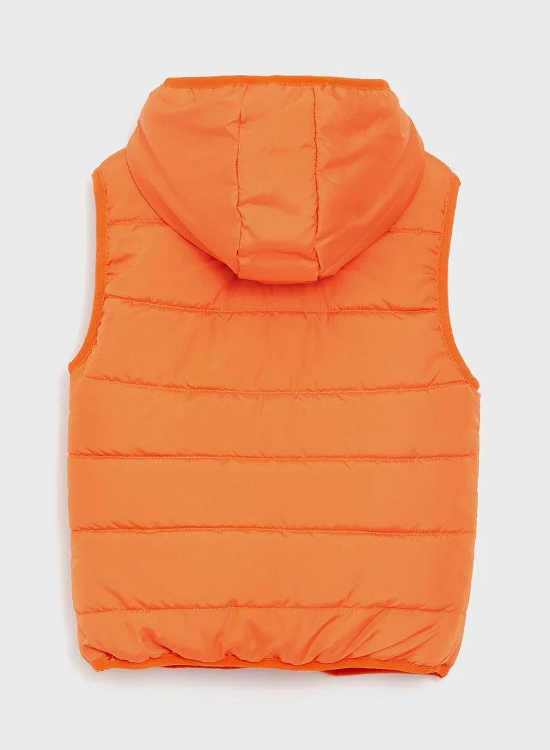 LC WAIKIKI Kids Hooded Puffer Vest