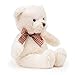 Riuhot Teddy Bear Plush with Heart Cute White Teddy Bear Stuffed Animal Soft Stuffed Anamals Bear Plushie Christmas Birthday Gifts for Girlfriend Boyfriend Kids 138 - Image 4