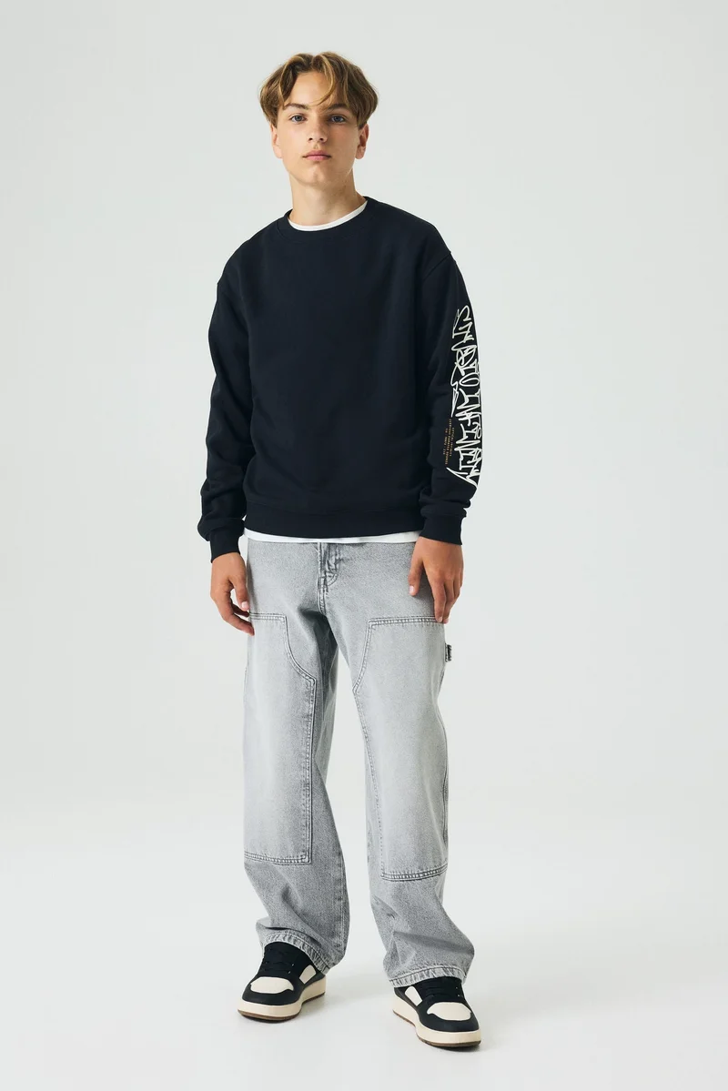 H&M Print-motif sweatshirt