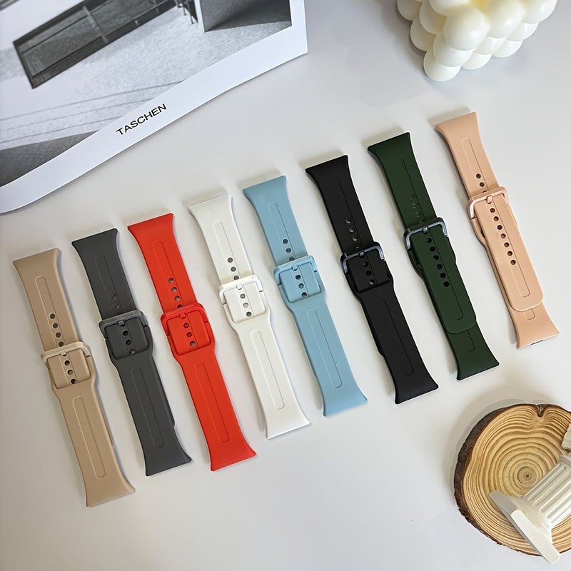 Gray Green 2 Pack Sport Replacement Strap For Xiaomi Redmi Watch 5 Band 8 Pro Band 9 Pro Comfortable Skin Friendly Neutral - Image 3