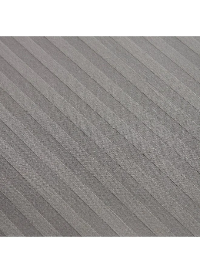 Home Box Hamilton Satin Stripe Queen Fitted Sheet 200 x 36 x 150 cm