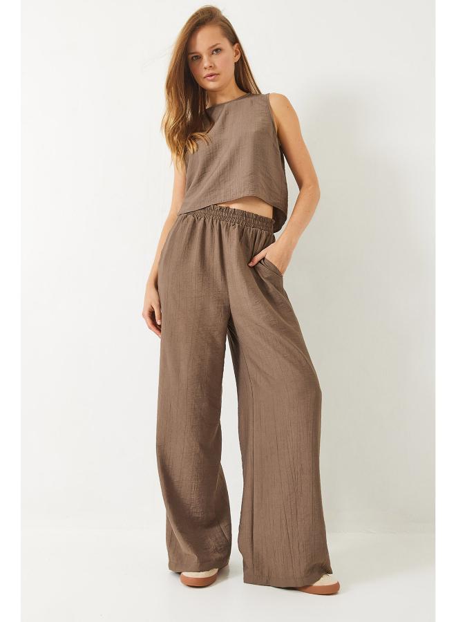 Ginger Relaxed Fit Tank Top & Pant Coord Set - Image 1