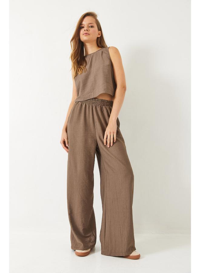 Ginger Relaxed Fit Tank Top & Pant Coord Set - Image 4
