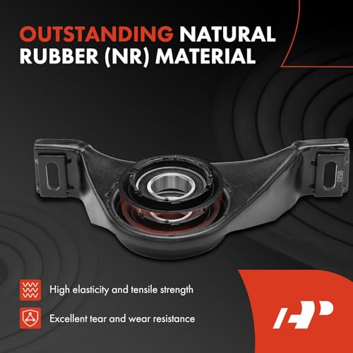 A-Premium Drive Shaft Center Support Bearing Driveshaft Carrier Bearing Compatible with Mercedes-Benz W210 Series E320 1994 1995 1998 1999 2000, 3.2L, Replace# 2104101881S - Image 4