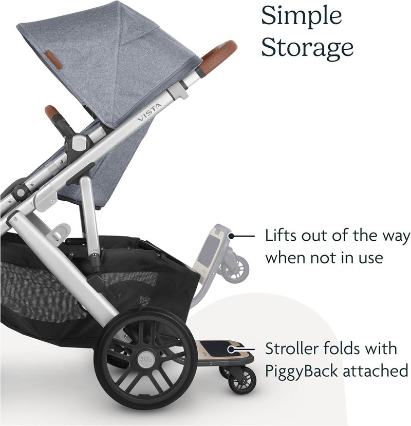UPPAbaby PiggyBack Ride-Along Board for Vista/Vista V2 - Image 3