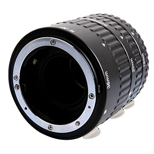 Mcoplus Extnp Auto Focus Macro Extension Tube Set (12mm 20mm 36mm) for Nikon AF AF-S DX FX SLR Cameras - Image 2