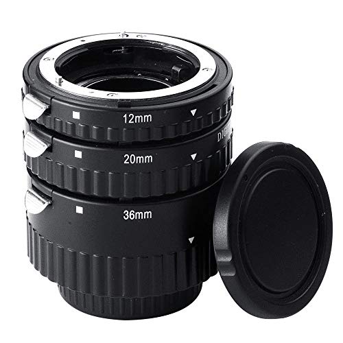 Mcoplus Extnp Auto Focus Macro Extension Tube Set (12mm 20mm 36mm) for Nikon AF AF-S DX FX SLR Cameras - Image 1