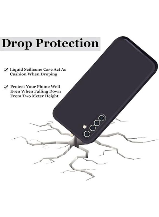 حافظة لهاتف Realme 6i غطاء خلفي أسود نحيف لغطاء TPU ناعم غطاء سيليكون مرن غير لامع Realme 6i أسود - Image 3