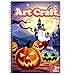 JULEASEL Halloween Foil Paper Arts and Crafts Kits DIY Halloween Arts and Crafts for Kids No Mess Foil and Coloring Books Creative Spooky Art Gifts for Boys Girls Ages 4 - Image 3
