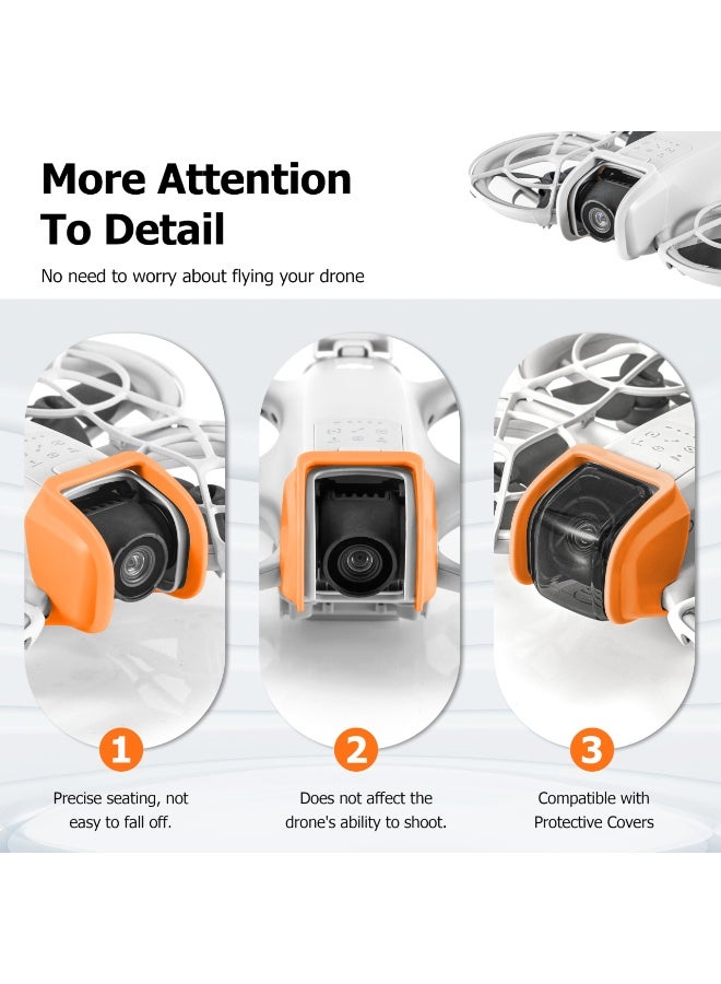 SYOSI Gimbal Protector For DJI Neo Accessories, Drone Gimbal Lens Anti-Collision Protection Bumper Guard Bar For DJI Neo Drone Camera, Aluminum Alloy Anti-Crash Lens Protection Accessories  - Image 3