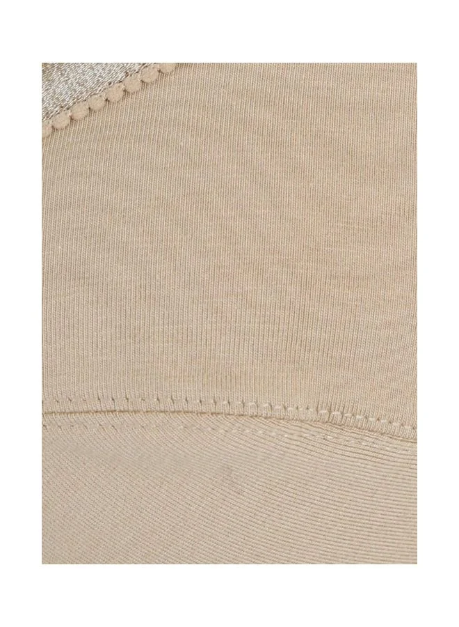 Jockey Skin 1242 Women Wire free Non Padded Super Combed Cotton Elastane Stretch Medium Coverage Cross Over Everyday Bra with Adjustable Straps for Women | Best Price UAE